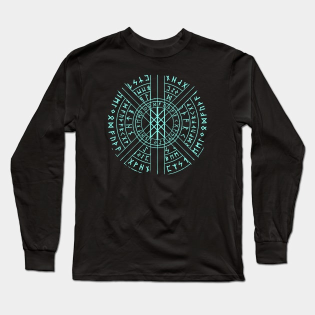 viking wyrd Long Sleeve T-Shirt by Lamink